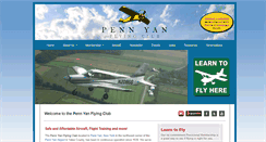 Desktop Screenshot of pennyanflyingclub.com